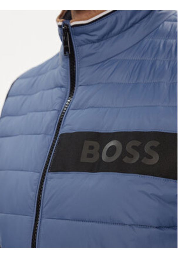 BOSS Kamizelka Darolan 50464300 Niebieski Regular Fit. Kolor: niebieski. Materiał: syntetyk