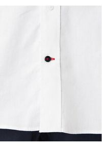 TOMMY HILFIGER - Tommy Hilfiger Koszula MW0MW40529 Biały Regular Fit. Kolor: biały. Materiał: bawełna #5
