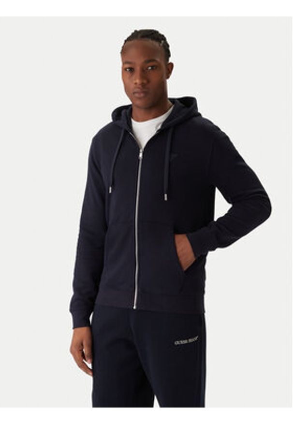 Guess Jeans T-Shirt M5BI78 K8FQ4 Biały Regular Fit. Kolor: biały. Materiał: bawełna