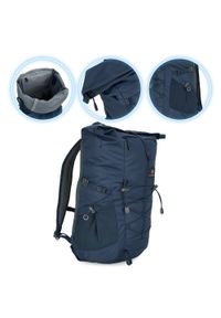 Plecak miejski KADVA CityQuest 22 l. Kolor: niebieski