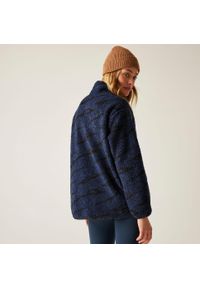 Regatta - Polar damski z suwakiem 1/2 Frankie Borg. Kolor: niebieski. Materiał: polar #2