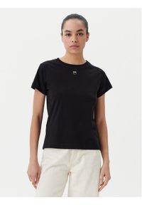 Pinko - PINKO T-Shirt 100373 A2OG Czarny Regular Fit. Kolor: czarny. Materiał: bawełna #1