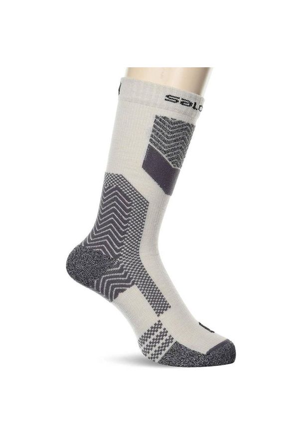 salomon - Skarpety trekkingowe dla dorosłych Salomon Outpath Wool. Kolor: wielokolorowy, szary, beżowy