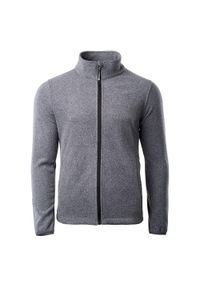 Hi-tec - Bluza Polarowa Męska Logo Henis. Kolor: brązowy. Materiał: polar. Sezon: zima. Sport: turystyka piesza
