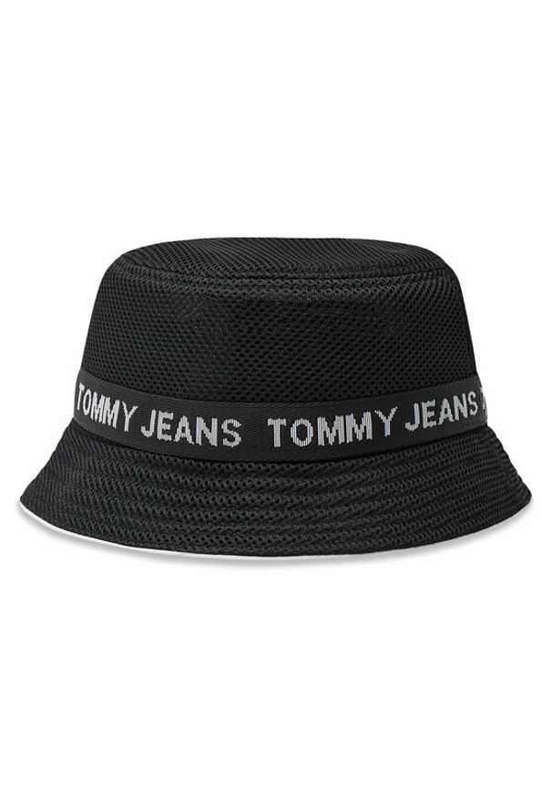 Tommy Jeans Kapelusz Bucket Sport AM0AM11007 Czarny. Kolor: czarny. Materiał: materiał, poliester. Styl: sportowy