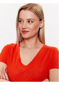 United Colors of Benetton - United Colors Of Benetton T-Shirt 3NLHE4249 Czerwony Regular Fit. Kolor: czerwony. Materiał: lyocell #4