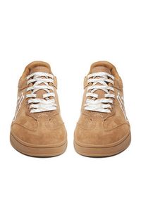 Kappa Sneakersy CEO-FC-24880H Brązowy. Kolor: brązowy. Materiał: skóra, zamsz #4