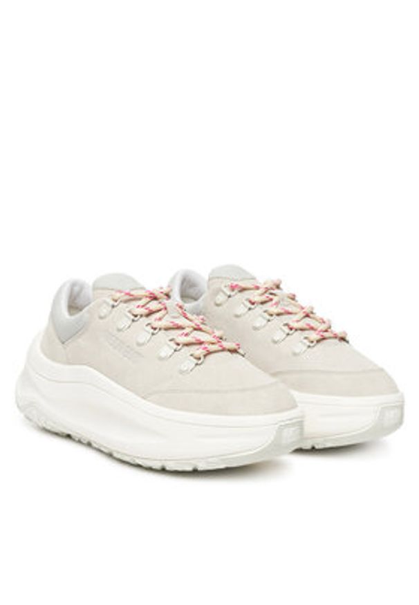 Moon Boot Sneakersy Moon247 80D2490050 Écru. Materiał: zamsz, skóra