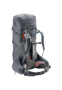 Plecak trekkingowy damski Deuter Aircontact 65 + 10 SL - graphite/black. Kolor: szary