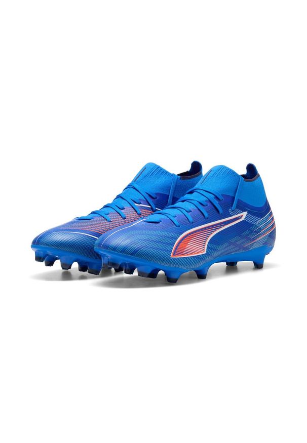 Puma - Buty piłkarskie męskie PUMA Ultra 6 Match+ FG/AG. Kolor: niebieski. Sport: piłka nożna