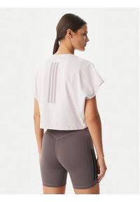 Adidas - adidas T-Shirt Power Workout KE8052 Fioletowy Loose Fit. Kolor: fioletowy. Materiał: bawełna #4