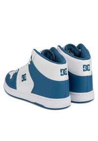 DC Shoes Sneakersy MANTECA 4 HI ADJS100164-BWT Biały. Kolor: biały. Materiał: skóra #5