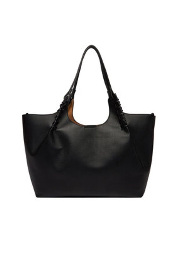 Love Moschino - LOVE MOSCHINO Torebka JC4297PP0OKL0000 Czarny. Kolor: czarny. Materiał: skórzane