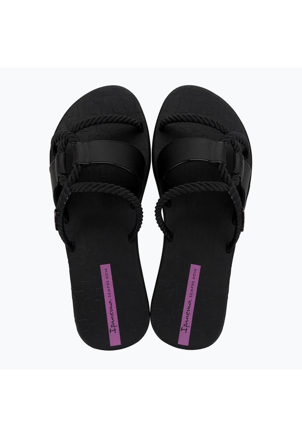 Klapki damskie Ipanema Diversa Slide. Kolor: czarny
