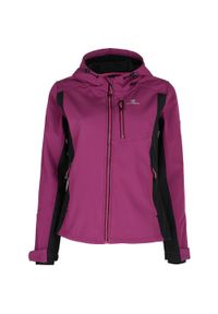 AMAYA - Kurtka Softshell Damska ATHL. Dpt Maya Purpurowa XL Wodoodporna. Kolor: fioletowy. Materiał: softshell. Sport: turystyka piesza