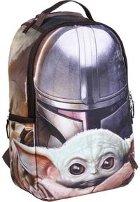 The mandalorian Plecak szkolny The Mandalorian Brązowy (30 x 44 x 12 cm). Kolor: brązowy