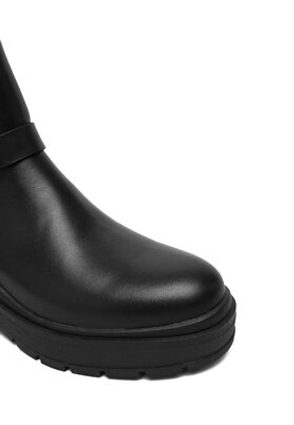 Liu Jo Botki Andrea 03 SF5097 P0102 Czarny. Kolor: czarny. Materiał: skóra