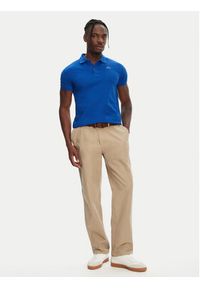 Robe di Kappa Polo William 6006170 Niebieski Slim Fit. Typ kołnierza: polo. Kolor: niebieski. Materiał: bawełna