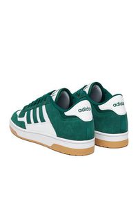 Adidas - adidas Sneakersy RAPID COURT LOW JR1009 WB Zielony. Kolor: zielony. Materiał: zamsz, skóra #7