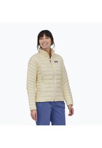 Kurtka puchowa damska Patagonia Down Sweater. Kolor: biały. Materiał: puch