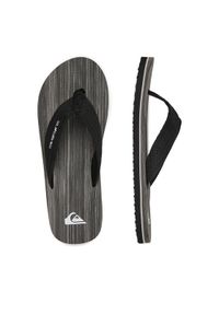 Quiksilver Japonki 877075A Czarny. Kolor: czarny. Materiał: materiał #1
