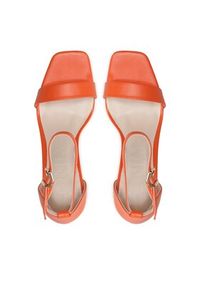 ONLY Shoes Sandały Onlaubrey-1 15288448 Pomarańczowy. Kolor: pomarańczowy. Materiał: skóra #5
