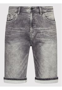 Pepe Jeans Szorty jeansowe GYMDIGO Jack PM800918 Szary Regular Fit. Kolor: szary. Materiał: bawełna #5