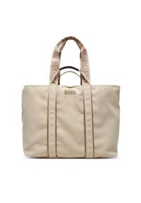 BOSS Torebka Palmah 50546461 Biały. Kolor: biały