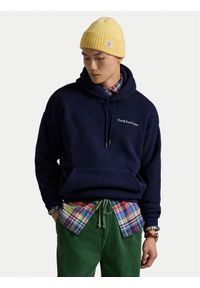 Polo Ralph Lauren Polar 710981779001 Granatowy Relaxed Fit. Typ kołnierza: polo. Kolor: niebieski. Materiał: syntetyk #1