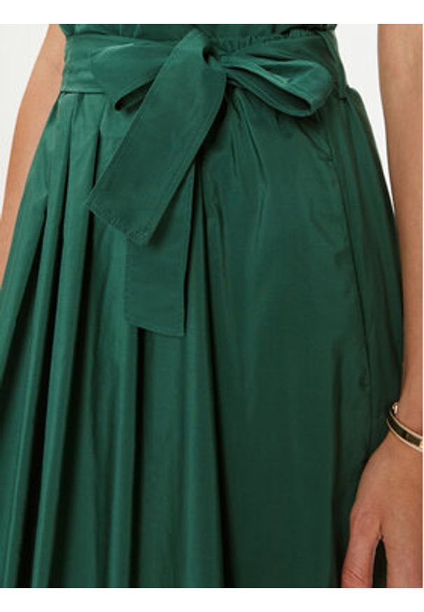 Weekend Max Mara Spódnica plisowana Zarda 2425106051 Zielony Regular Fit. Kolor: zielony. Materiał: bawełna, syntetyk