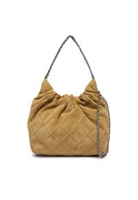 Tory Burch Torebka 166066 Beżowy. Kolor: beżowy. Materiał: skórzane, zamszowe #1