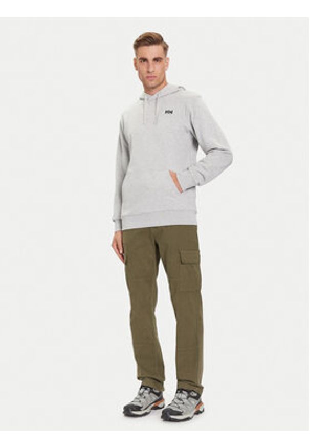 Helly Hansen Bluza Core Graphic 54524 Szary Regular Fit. Kolor: szary. Materiał: bawełna