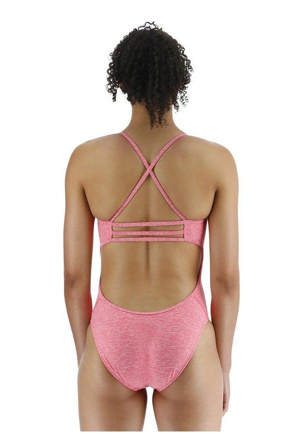 TYR - Strój Kąpielowy Tyr Lapped Trinity Fit – Różowy - Rozmiar 30. Kolor: różowy