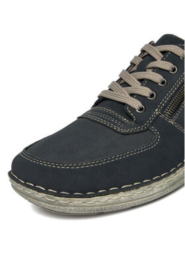 Rieker Półbuty CEO-03030-14 Granatowy. Kolor: niebieski. Materiał: materiał