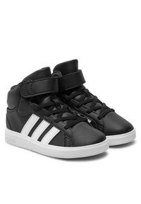 Adidas - adidas Sneakersy Grand Court Mid IE3863 Czarny. Kolor: czarny. Materiał: skóra #5