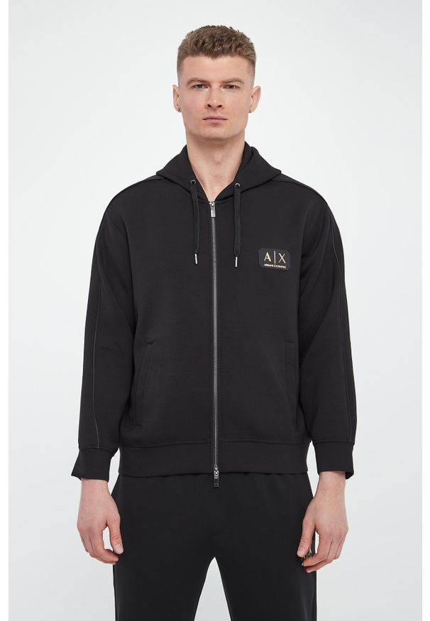 Armani Exchange - Bluza męska z kapturem ARMANI EXCHANGE. Typ kołnierza: kaptur