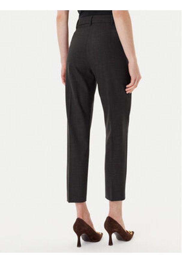 MAX&Co. Chinosy Cigarette 2526136032200 Czarny Slim Fit. Kolor: brązowy. Materiał: syntetyk