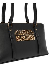 Love Moschino - LOVE MOSCHINO Torebka JC4332PP0NK1300A Czarny. Kolor: czarny. Materiał: skórzane #4