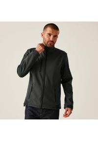 Regatta - Softshell roboczy męski Sandstorm. Kolor: szary. Materiał: softshell. Sport: turystyka piesza #1