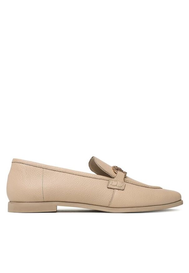 Lasocki Loafersy Zara WI16-ZARA-01 Beżowy. Kolor: beżowy. Materiał: skóra