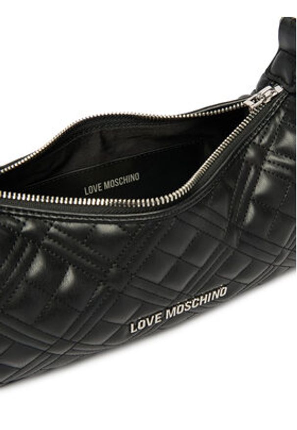 Love Moschino - LOVE MOSCHINO Torebka JC4142PP0OLA000B Czarny. Kolor: czarny. Materiał: skórzane