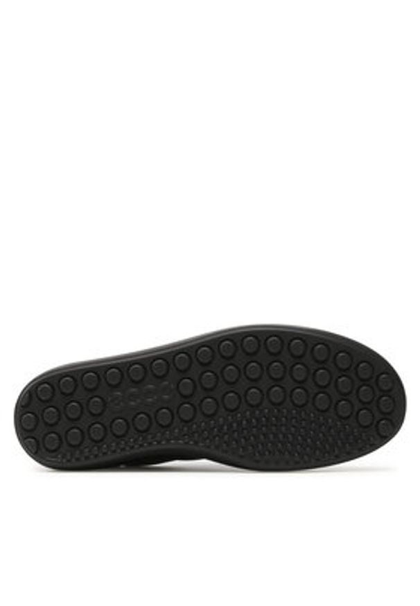 ecco - ECCO Sneakersy Soft 7 W GORE-TEX 44030301001 Czarny. Kolor: czarny. Materiał: skóra. Technologia: Gore-Tex