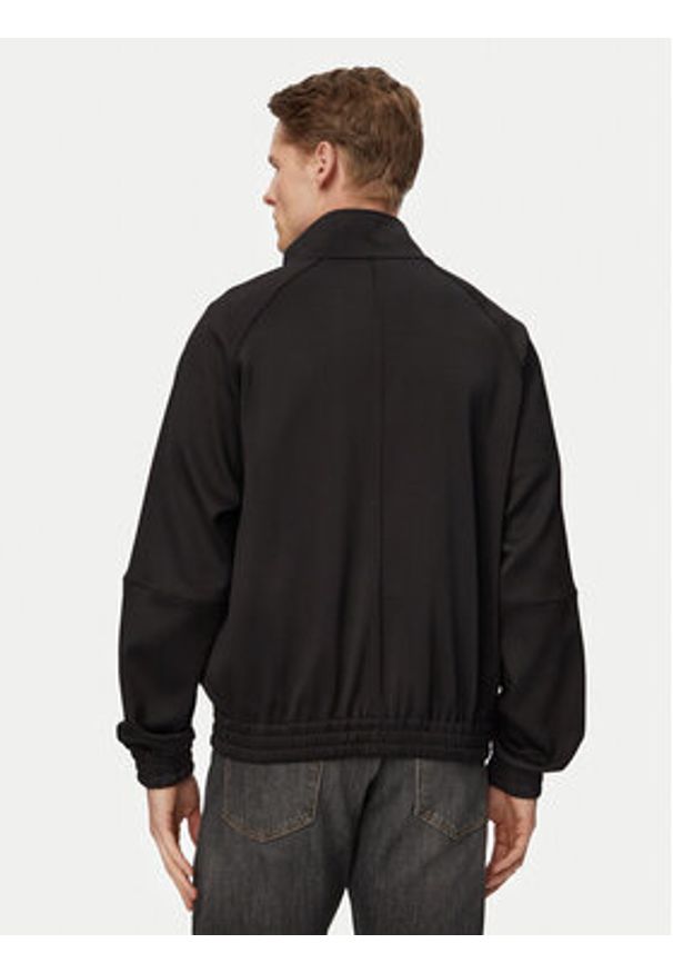 Guess Jeans Bluza M6GQZ2 KB212 Czarny Regular Fit. Kolor: czarny. Materiał: syntetyk