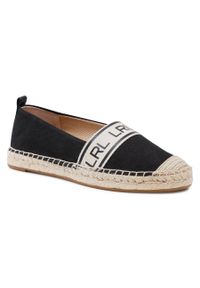 Espadryle Lauren Ralph Lauren Caylee 802824652002 Black. Kolor: czarny. Materiał: materiał #1