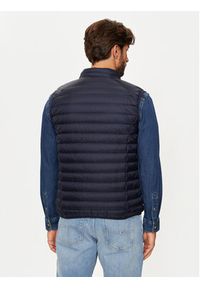 Jott Kamizelka Tom P000MDOW04 Granatowy Slim Fit. Kolor: niebieski. Materiał: syntetyk #6