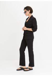 bonprix - Biustonosz typu bandeau z bawełny organicznej (2 szt.). Kolor: czarny. Materiał: bawełna. Wzór: gładki #3