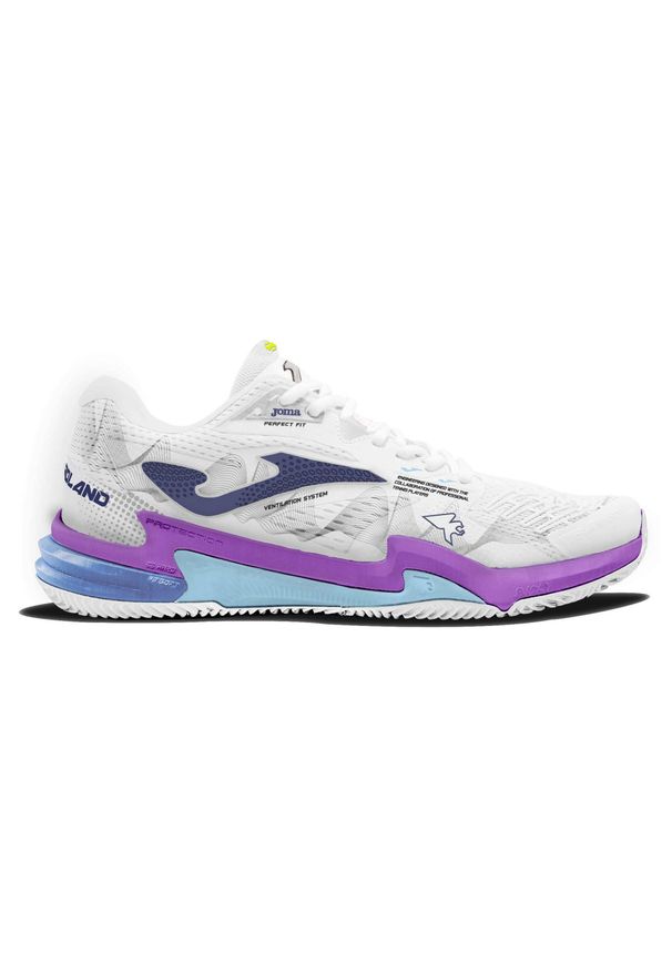 Buty damskie Joma Roland Lady Clay white violet 39. Kolor: biały, fioletowy, wielokolorowy