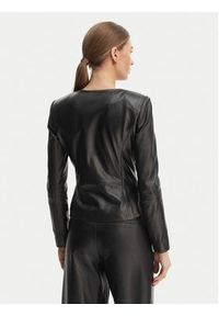 Marciano Guess Kurtka skórzana G6GL02 L0083 Czarny Regular Fit. Kolor: czarny. Materiał: skóra #5