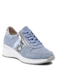 Sneakersy Rieker. Kolor: niebieski #1