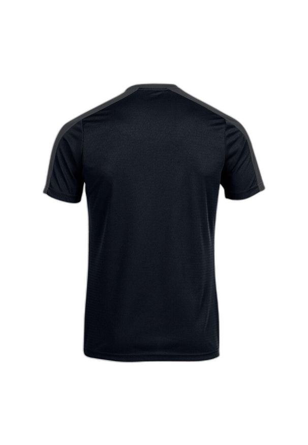 Koszulka do piłki nożnej męska Joma Eco Champioship z krótkim rękawem. Kolor: wielokolorowy, szary, czarny, brązowy. Długość rękawa: krótki rękaw. Długość: krótkie. Sport: piłka nożna